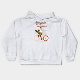 Bicycle Thieves - Alternative Movie Poster Kids Hoodie